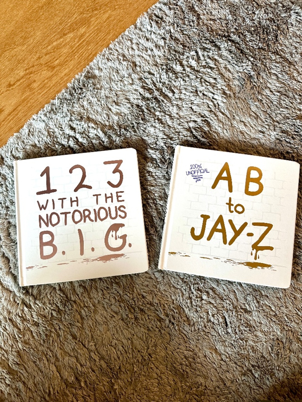 NEW Little Homie Jay-Z & Notorious BIG Board Books Set of 2